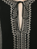 embroidered mini-dress 