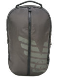 logo print backpack 