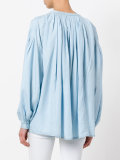 pleated blouse 