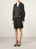 pinstriped jacket