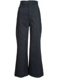 cropped flared jeans
