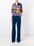 tailored wide leg trousers