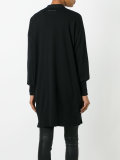 loose-fit elongated cardigan