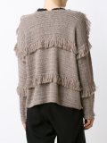 fringed cardigan 