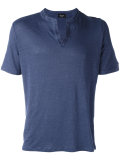 open collar T-shirt