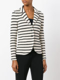striped blazer
