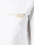 logo print sweatshirt