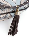 jacquard effect shoulder bag