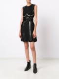  lace insert dress