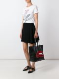 flower print T-shirt