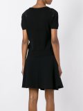 lace detail cropped T-shirt