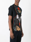 target print T-shirt