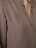 band collar shirt