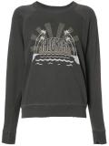 logo print sweatshirt