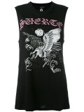 eagle print tank top