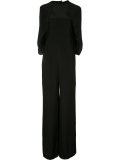 wide leg cape jumpsuit 