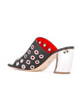 eyelet mules