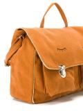 eyelash embroidered satchel