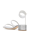 studded rhinestone sandals