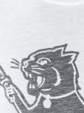 cat print T-shirt 