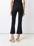 cropped flared jeans