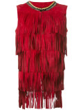 fringed tank top