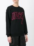 logo patch sweatshirt
