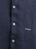 band collar shirt