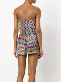 chevron knit playsuit