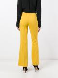 tailored flared trousers