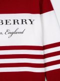 stripe detail logo T-shirt
