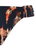 printed bandeau bikini set