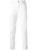 distressed jeans