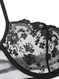 Stolen Roses balconette bra