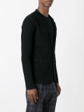 fitted knitted blazer