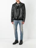 logo detail skinny jeans