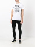 printed slogan T-shirt