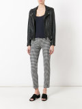 check skinny trousers