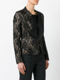 lace flared jacket