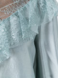 lace panel blouse