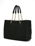 textured tote bag