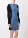 heart plaque fitted dress