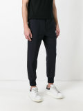 gathered ankle tailored trousers