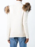 turtleneck cable knit pullover