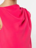 asymmetric sleeves dress