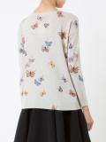 butterfly print jumper