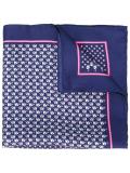 elephant floral pocket square