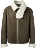 collar detailing zipped jacket