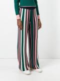 ribbed intarsia trousers