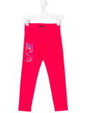 father logo print leggings